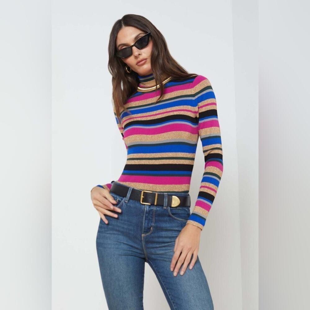 L'AGENCE Turtleneck Sweater